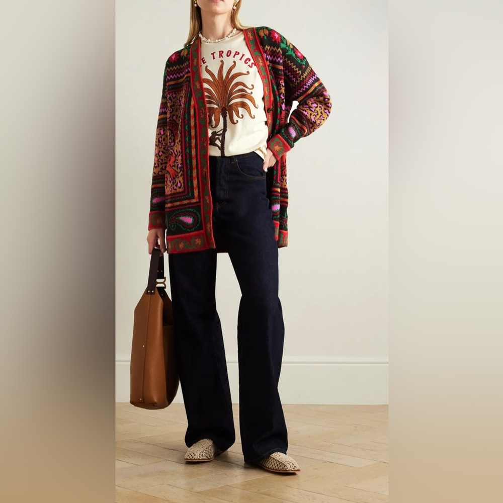 FARM Rio Multicolor Patterned Cardigan - Picture 3 of 4